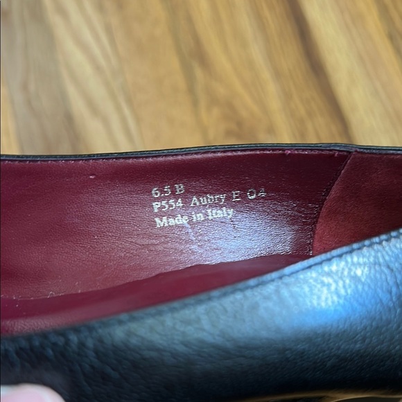 Coach Aubrey Black Leather Heels - Picture 11 of 12